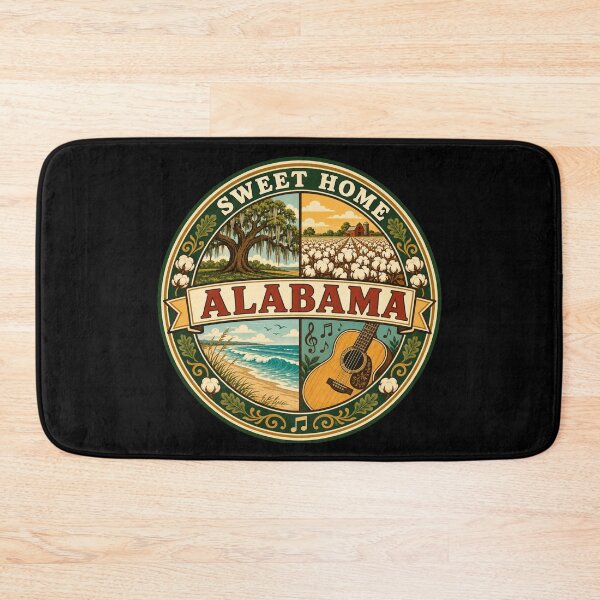 Item preview, Sweet Home Alabama Vintage Southern State Travel Badge designed and sold by DreamLayerStudio.