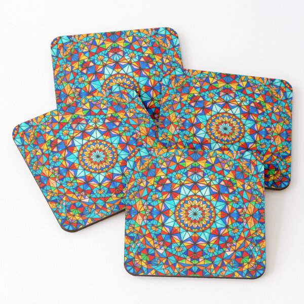 Item preview, Vibrant Islamic Geometric Pattern  Background for Print and Digital Design designed and sold by hepopatterns.