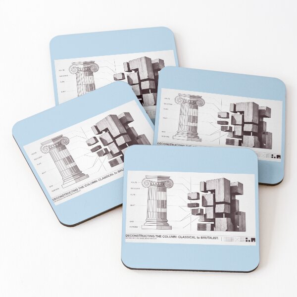 Item preview, Brutalist Architecture Structured Poster designed and sold by EIPTOW.