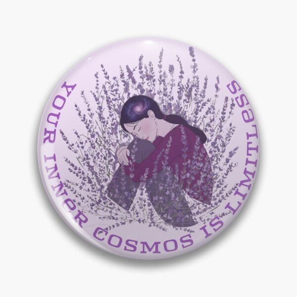 Item preview, Your Inner Cosmos Is Limitless – Lavender Inspirational Design designed and sold by med-lavender-ee.