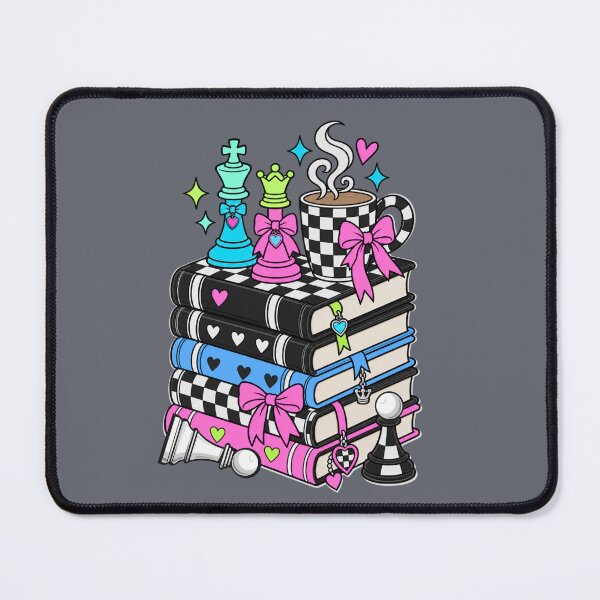 Item preview, Books, Coffee & Chess Checkerboard Aesthetic designed and sold by Aimetoi.