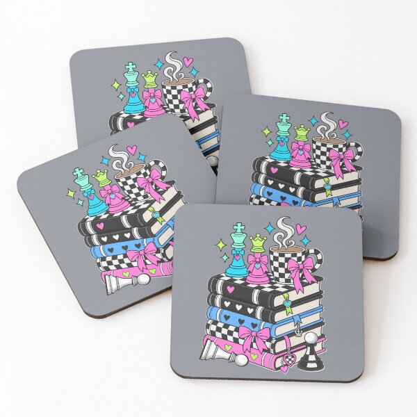 Item preview, Books, Coffee & Chess Checkerboard Aesthetic designed and sold by Aimetoi.