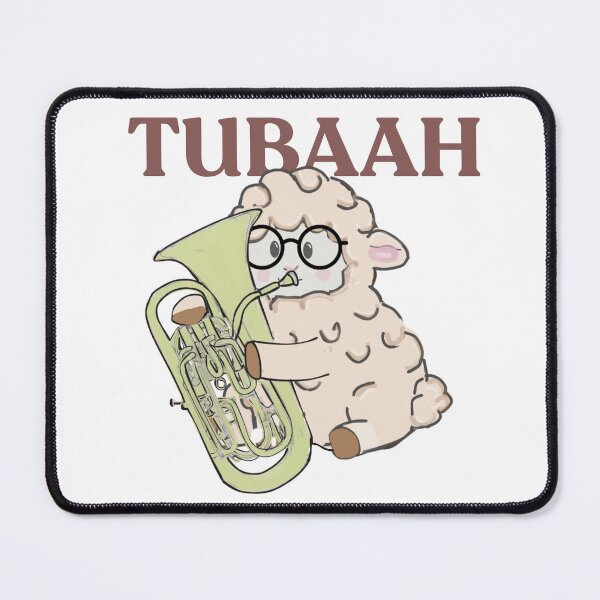 Item preview, Sheep playing tuba designed and sold by TaraPen.