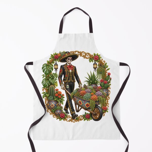Item preview, Plant Padre Catrín Gardening – Día de los Muertos Plant Lover designed and sold by CottageGardenCo.