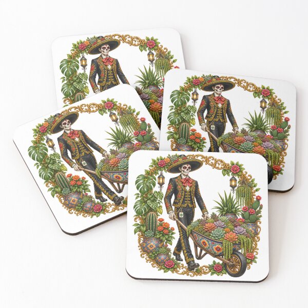 Item preview, Plant Padre Catrín Gardening – Día de los Muertos Plant Lover designed and sold by CottageGardenCo.