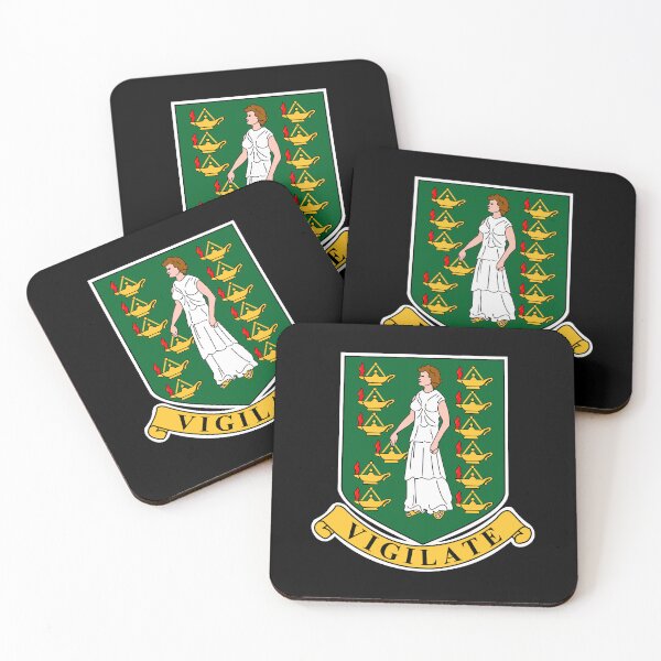 Item preview, British Virgin Islands Coat of Arms VG designed and sold by shitpostee.