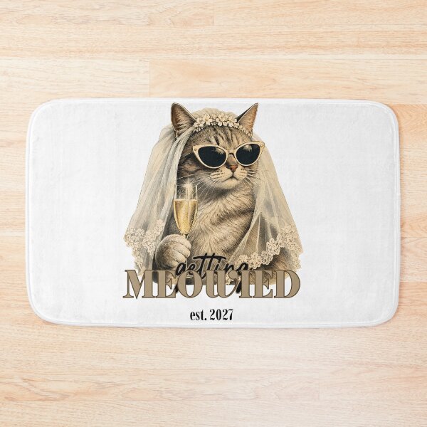 Item preview, Getting Meowied Est 2027 - Funny Cat Bride 2027 Wedding designed and sold by Neurospicy Trolls.