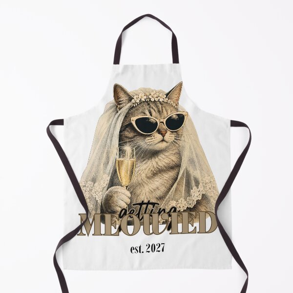Item preview, Getting Meowied Est 2027 - Funny Cat Bride 2027 Wedding designed and sold by Neurospicy Trolls.