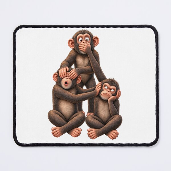 Item preview, 3 monkeys designed and sold by Caneria.