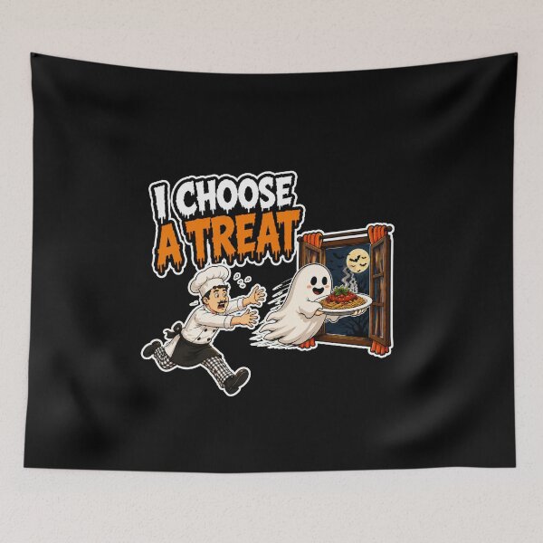 Item preview, I choose a treat Halloween designed and sold by Konvero.