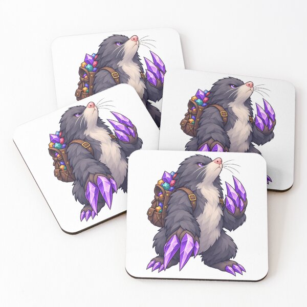Item preview, Stubborn Gemstone Mole designed and sold by ChromaRune.