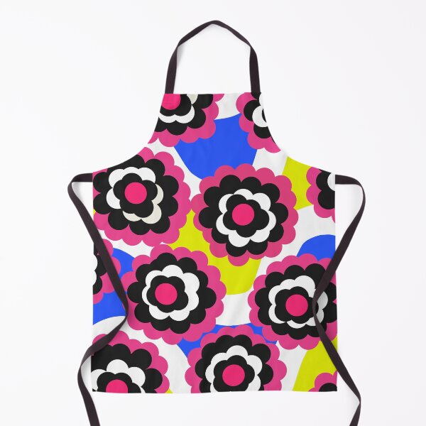 Item preview, Vivid Retro Pop Garden in Neon Colors designed and sold by Deutschic.