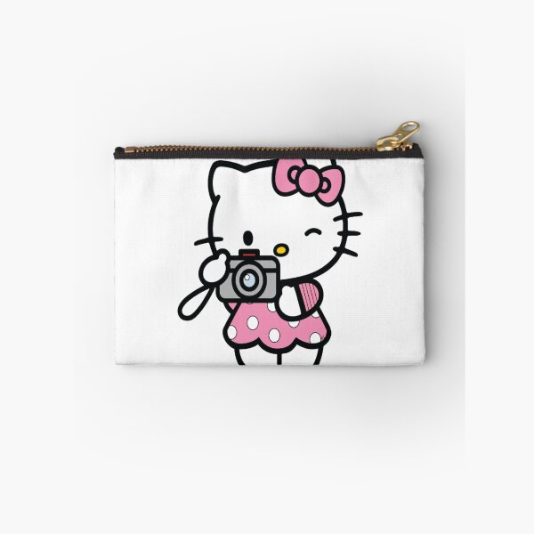 Item preview, Cute White Cat Photographer with Camera Vector Graphic designed and sold by AyaanArtStudio.