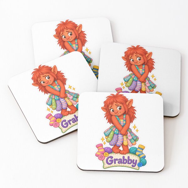 Item preview, Grabby from Holly and the Sock Gremlins designed and sold by MerchByEricaLiv.