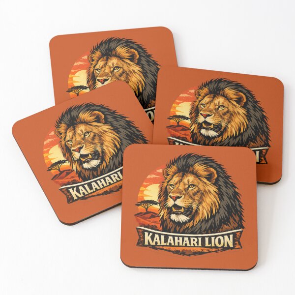 Item preview, Kalahari Lion – Black‑Maned King of the Dunes designed and sold by The Digital Compass.