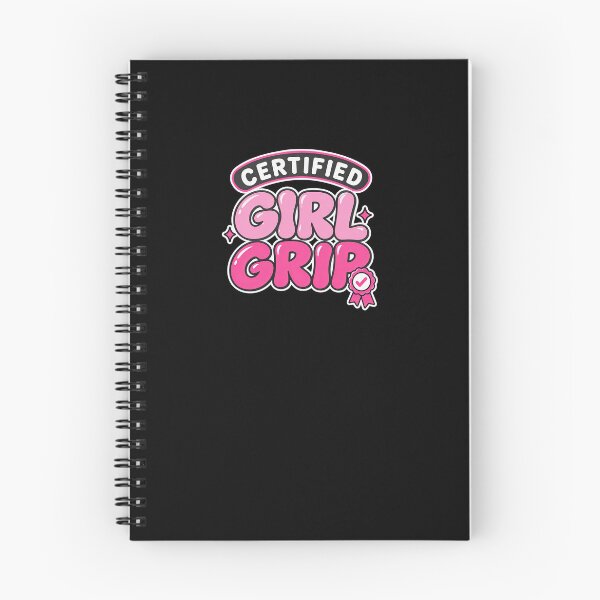 Item preview, Pink Certified Girl Grip Badge designed and sold by elderberry.