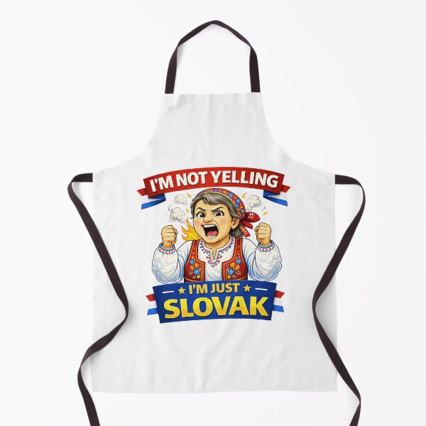 Item preview, "Im Not Yelling Im Just Slovak" Funny Heritage Woman Design. designed and sold by The-T-In-Retro.