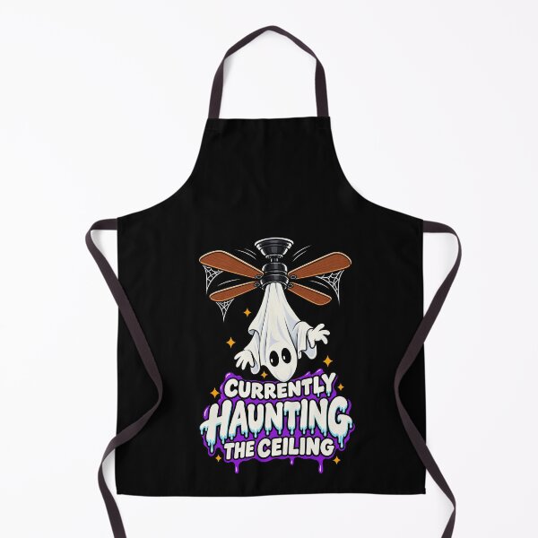 Item preview, Funny Currently Haunting The Ceiling Funny Ghost Art designed and sold by elderberry.