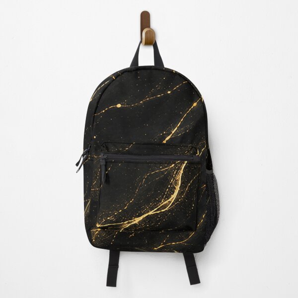 Item preview, Black and Gold Marble with Gold Veins designed and sold by PrintGo26.