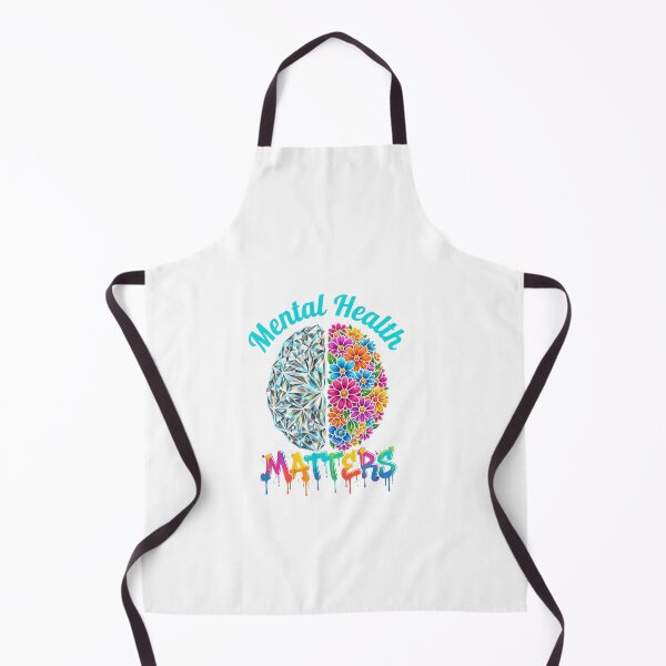 Item preview, Mental Health Matters Diamond Floral Brain designed and sold by ehabm15.
