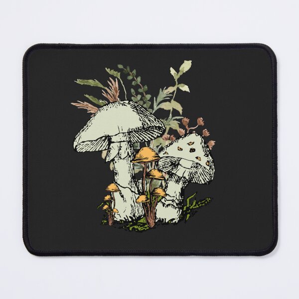 Item preview, Mushroom Hunting Vintage Fungi Illustration – Forest Forager & Mushroom Hunter designed and sold by MarcelooArt.