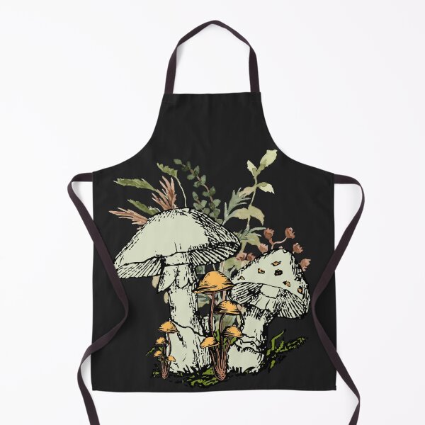 Item preview, Mushroom Hunting Vintage Fungi Illustration – Forest Forager & Mushroom Hunter designed and sold by MarcelooArt.