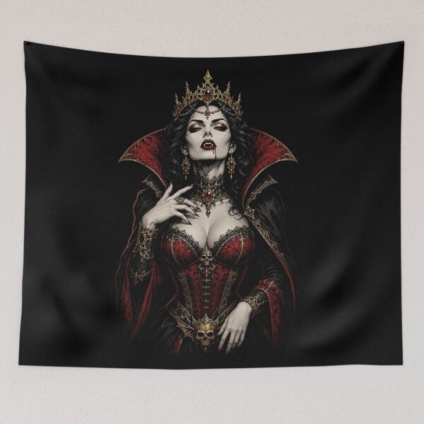 Item preview, Vampire Queen – Gothic Dark Romance Fantasy Horror Art designed and sold by Stinky Lincy's Apparel Company.