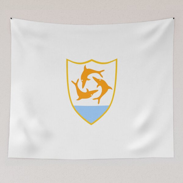 Item preview, Anguilla National AI Flag Emblem designed and sold by shitpostee.