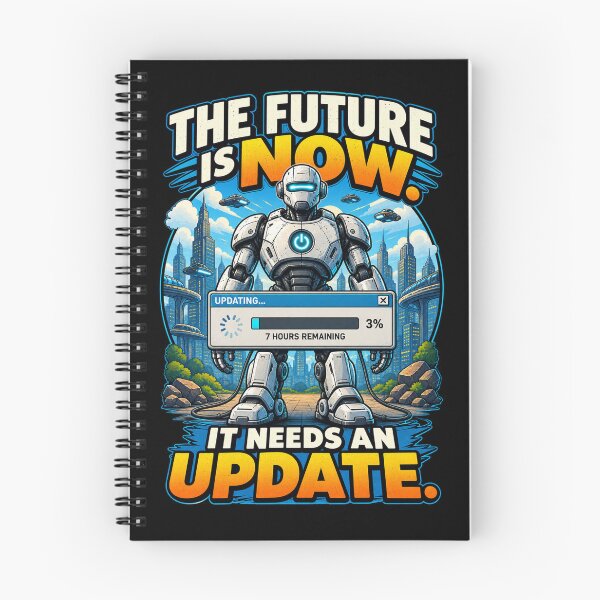 Item preview, The Future Is Now. It Needs An Update designed and sold by signshirtz.