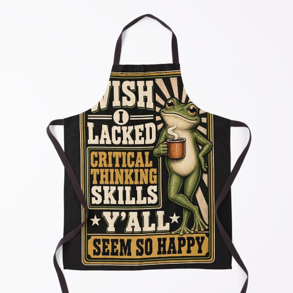Item preview, Wish I Lacked Critical Thinking Skills Shirt, Funny Sarcastic Quote Tee designed and sold by greatmar1.