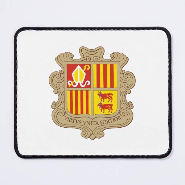 Item preview, Andorra National AD Flag Emblem designed and sold by shitpostee.