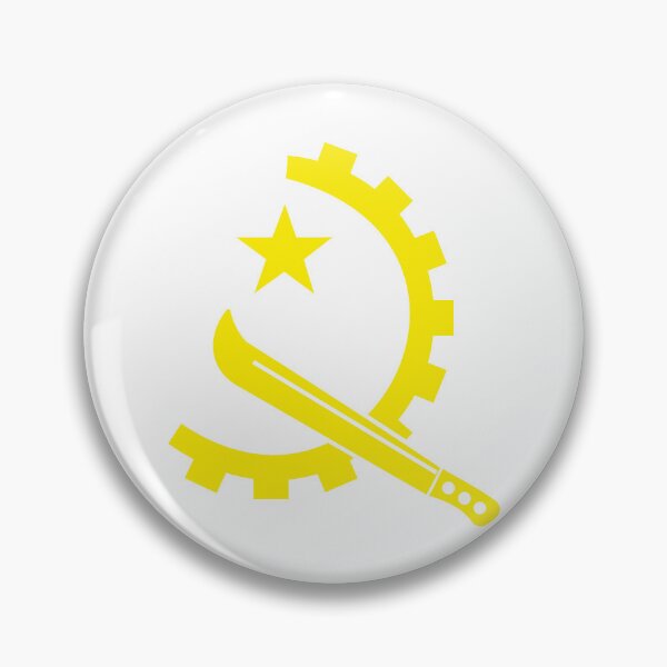 Item preview, Angola National AO Flag Emblem designed and sold by shitpostee.