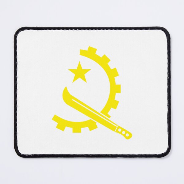Item preview, Angola National AO Flag Emblem designed and sold by shitpostee.