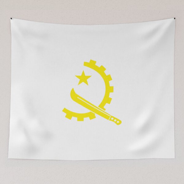 Item preview, Angola National AO Flag Emblem designed and sold by shitpostee.