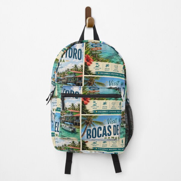 Item preview, Visit Bocas del Toro Panama Travel Poster – Caribbean Paradise designed and sold by ElartedeNoel.