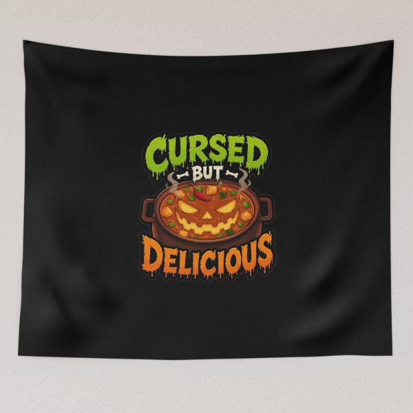 Item preview, Cursed but delicious designed and sold by Konvero.