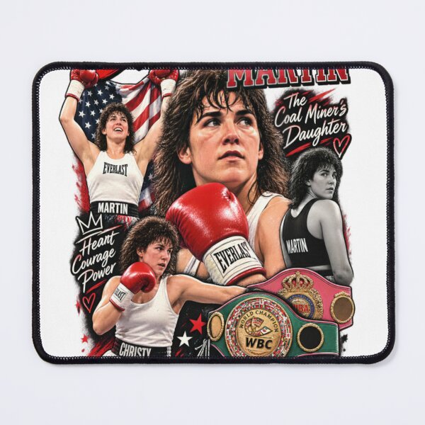 Item preview, Christy Martin Boxing Champion – The Coal Miner’s Daughter designed and sold by CatLovers Studio.