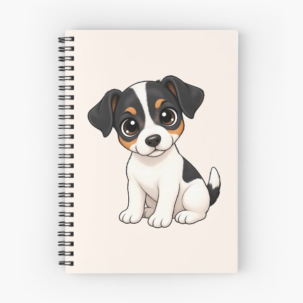 Item preview, Kawaii Jack Russell Puppy – Cute Jack Russell Terrier Gift designed and sold by FloreDreamStudio.