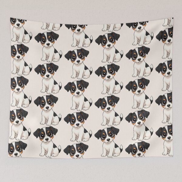 Item preview, Kawaii Jack Russell Puppy – Cute Jack Russell Terrier Gift designed and sold by FloreDreamStudio.