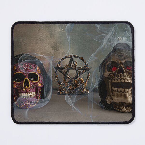 Item preview, Hooded Skulls At The Pentacle designed and sold by Steve Purnell Photography.