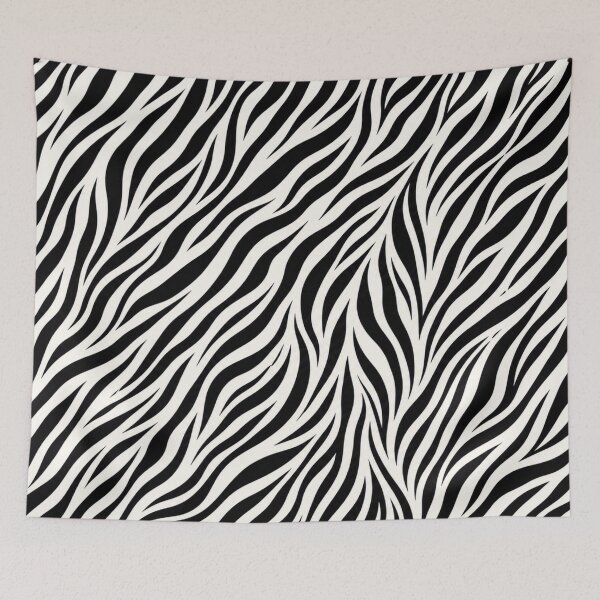 Item preview, Elegant Black & White Zebra Print – Luxury Animal Pattern designed and sold by HO•Designs.