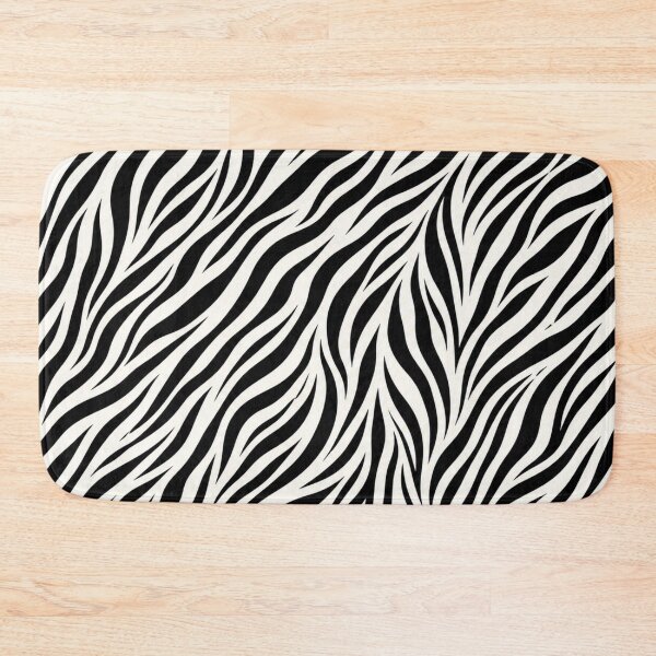 Item preview, Elegant Black & White Zebra Print – Luxury Animal Pattern designed and sold by HO•Designs.