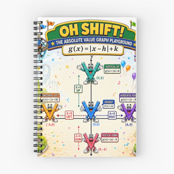 Item preview, Oh Shift with Absolute Value designed and sold by ForestaMath.