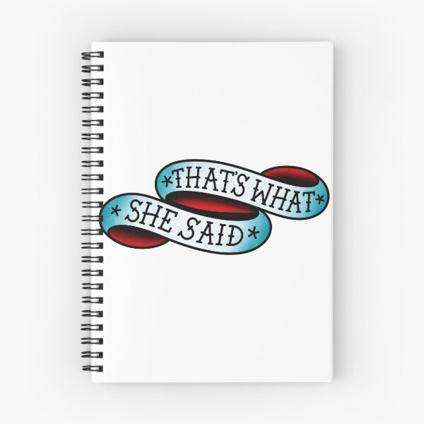 Item preview, That’s What She Said – Traditional Tattoo Banner designed and sold by Scandi-Design.