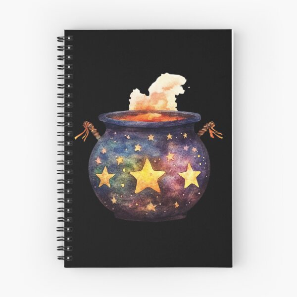Item preview, Starry Cauldron with Mystical Brew designed and sold by Fillthegoat.