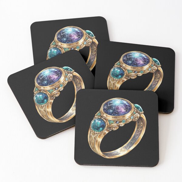 Item preview, Exquisite Gemstone Ring with Stars designed and sold by Fillthegoat.