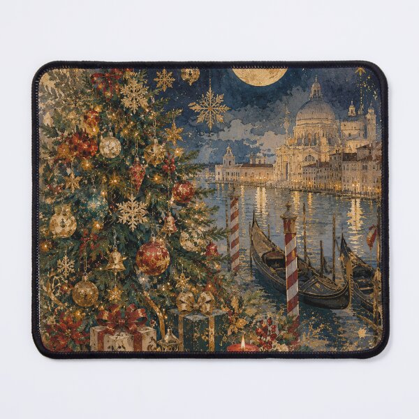 Item preview, Venice Christmas Nocturne — A Golden Venetian Holiday designed and sold by TeikunShop.