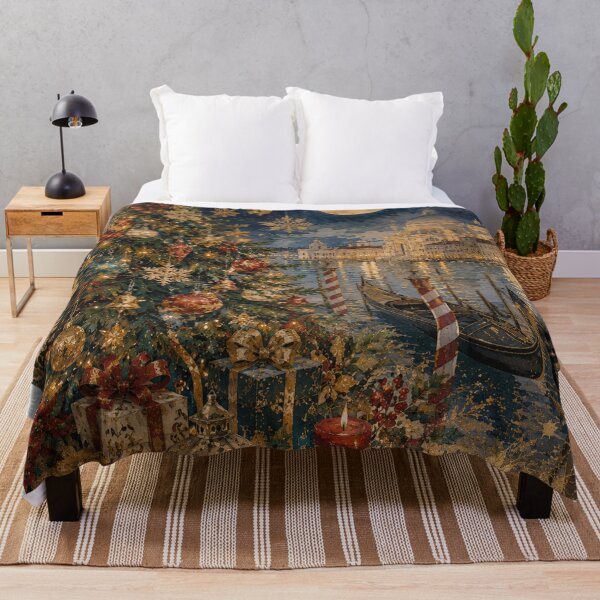 Item preview, Venice Christmas Nocturne — A Golden Venetian Holiday designed and sold by TeikunShop.