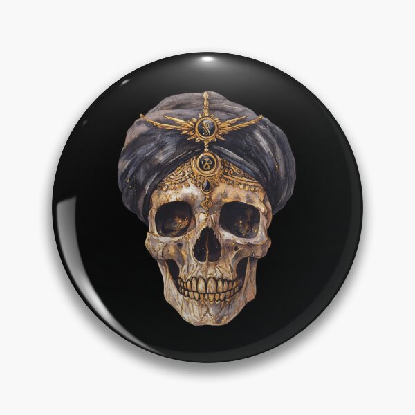 Item preview, Turbaned Skull with Ornate Design designed and sold by Fillthegoat.