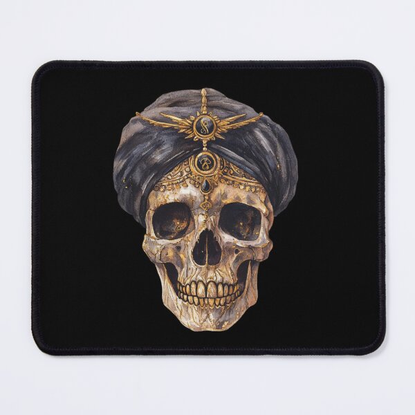 Item preview, Turbaned Skull with Ornate Design designed and sold by Fillthegoat.